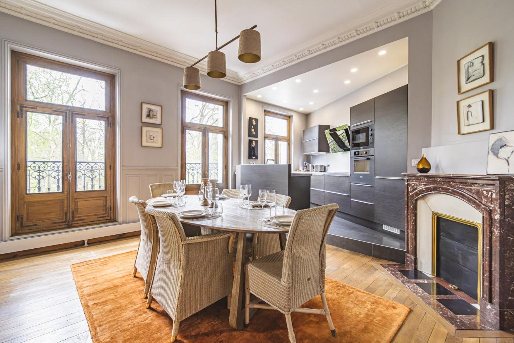 L'Elegance Vue Parc Daire Reims Dış mekan fotoğraf